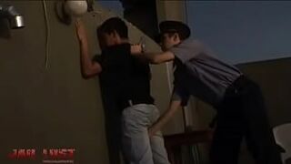 Twinky spy gets anal punishment from horny gay cop - porn video