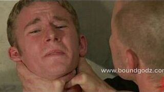 Brenn fucks Cole hard in bondage to teach him a lesson - porn video