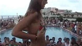 Bikini GirlsAt Spring Break - porn video