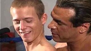Wrestler Daddy Fucks Boy - porn video