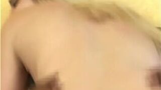 Small tits blonde nailed hard by a big black cock - porn video