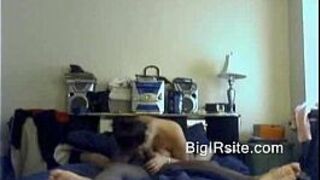 Getting head from a white chick - porn video