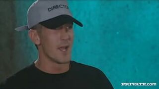 Angel Takes on Several Guys in All of Her Holes at the Same Time - porn video