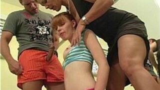 Mom Gives Teen Good Fucking Lesson - porn video