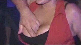 Bitches Sticking Their Tits Out At Reggaeton Party - porn video