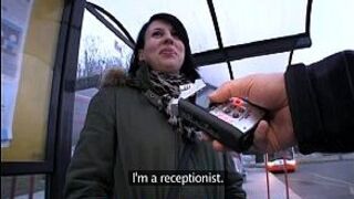 PublicAgent Jana fucks me in the car for money - porn video