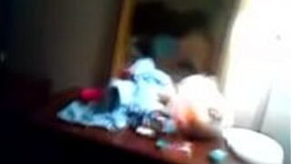 Amateur Quickie on the phone in a motel with a stranger - porn video