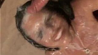 Bukkake Fun For Latina - porn video